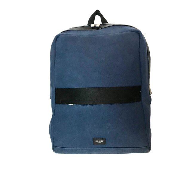 Jack Spade/Kate Spade Blue Backpack Zip Close - Picture 1 of 11